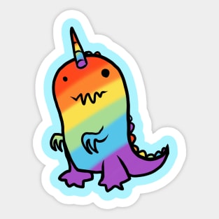 Evolved this way... Sticker